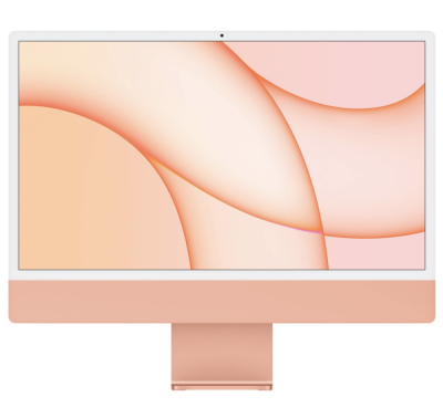 Фото 1 — Моноблок Apple iMac 24" (M1 8C CPU, 8C GPU, 2021) 8 ГБ, 256 ГБ SSD, Оранжевый Z132
