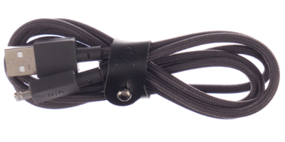 Фото 1 — Кабель "vlp" Nylon Cable USB A - Lightning MFI, 1.2м, черный