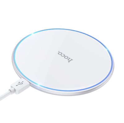 Фото 1 — Беспроводное ЗУ HOCO CW6 Pro Easy 15W 1м белый