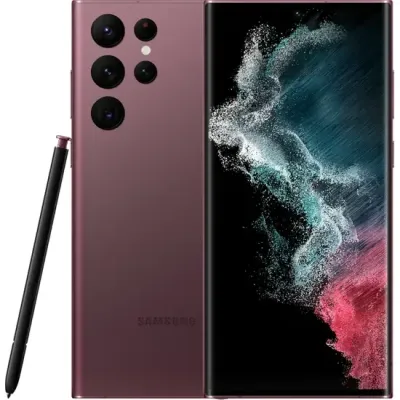 Фото 1 — Смартфон Samsung Galaxy S22 Ultra 8/256GB Бордовый