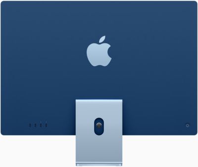 Фото 2 — Моноблок Apple iMac 24" (M1 8C CPU, 7C GPU, 2021) 8 ГБ, 256 ГБ SSD, Синий MJV93