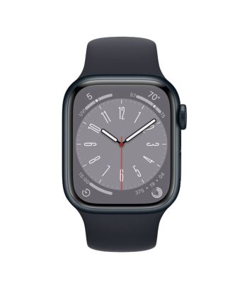 Фото 2 — Apple Watch Series 8 41 мм Тёмная ночь, спортивный ремешок цвета тёмная ночь