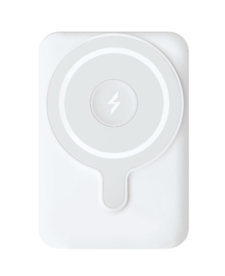 Фото 1 — Аккумулятор внешний «vlp» Dual Magsafe PowerBank 5000 mAh, 3A, USB-C, белый
