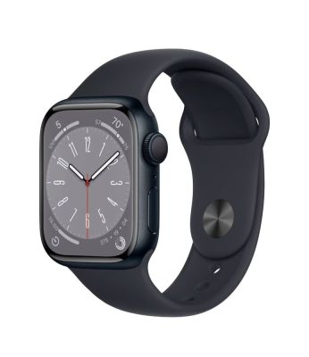 Фото 1 — Apple Watch Series 8 41 мм Тёмная ночь, спортивный ремешок цвета тёмная ночь